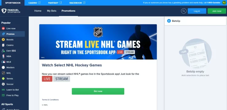 NHL Betting in Florida end